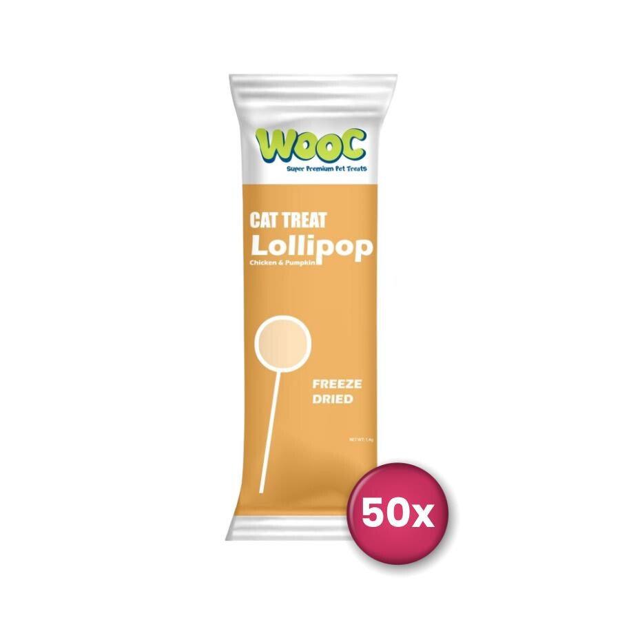 Wooc Tavuk Ve Bal Kabaklı Lollipop Kedi Ödül Maması 50'LI | SRC: Barcode: 1886888826005